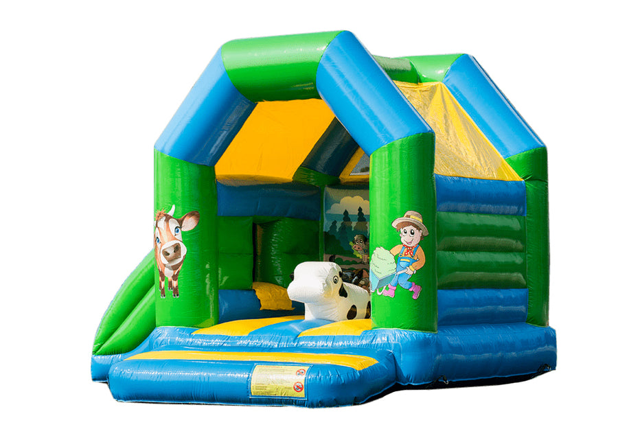 Springkussen Midi Multifun Boerderij – Springkussen Parkstad